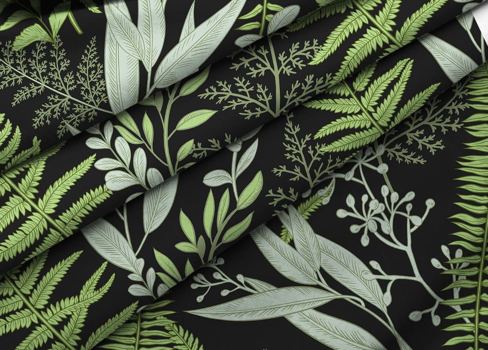 Пододеяльник Унисон Night Fern 1