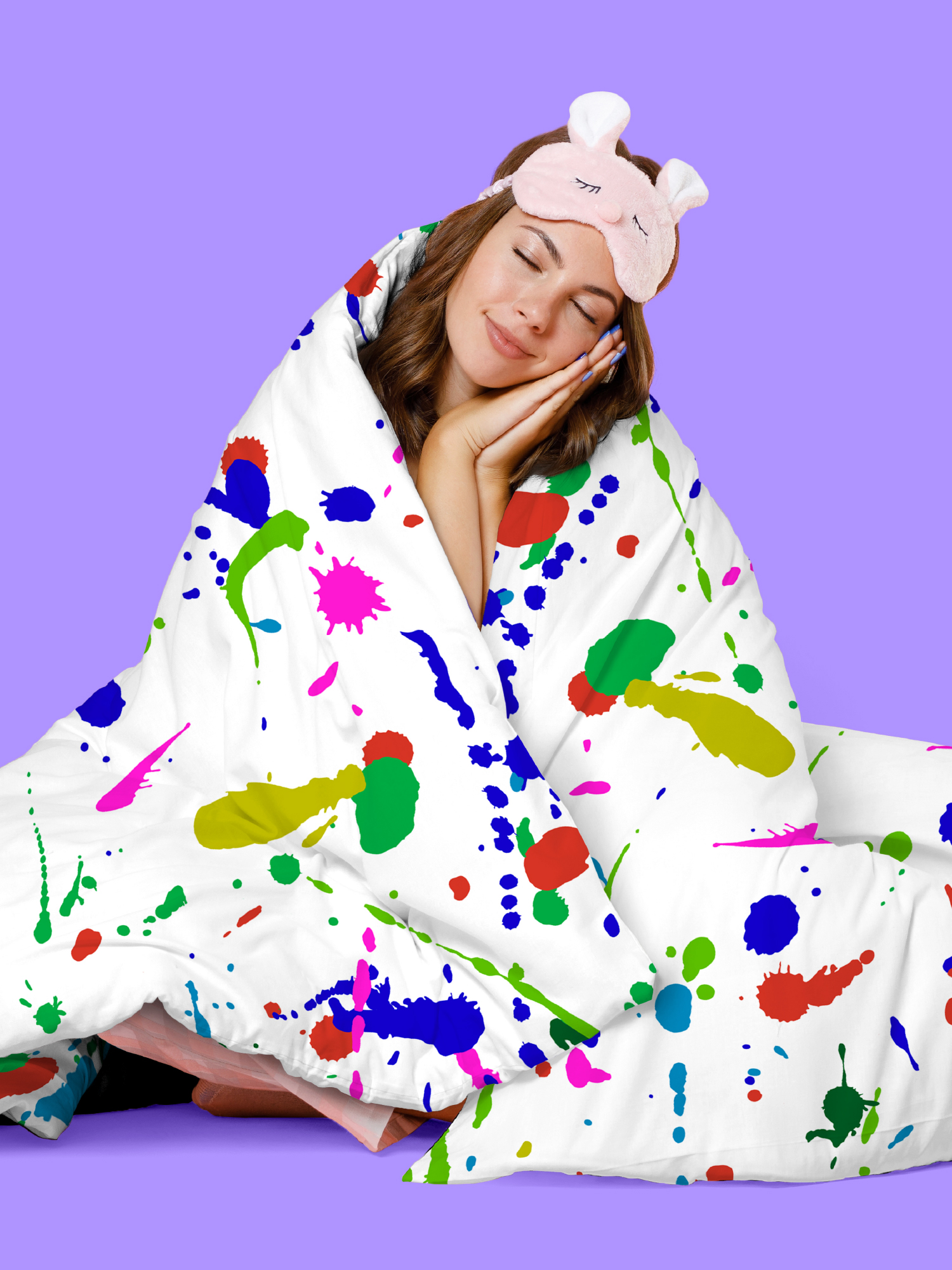 Пододеяльник Paint white, Crazy Getup 2