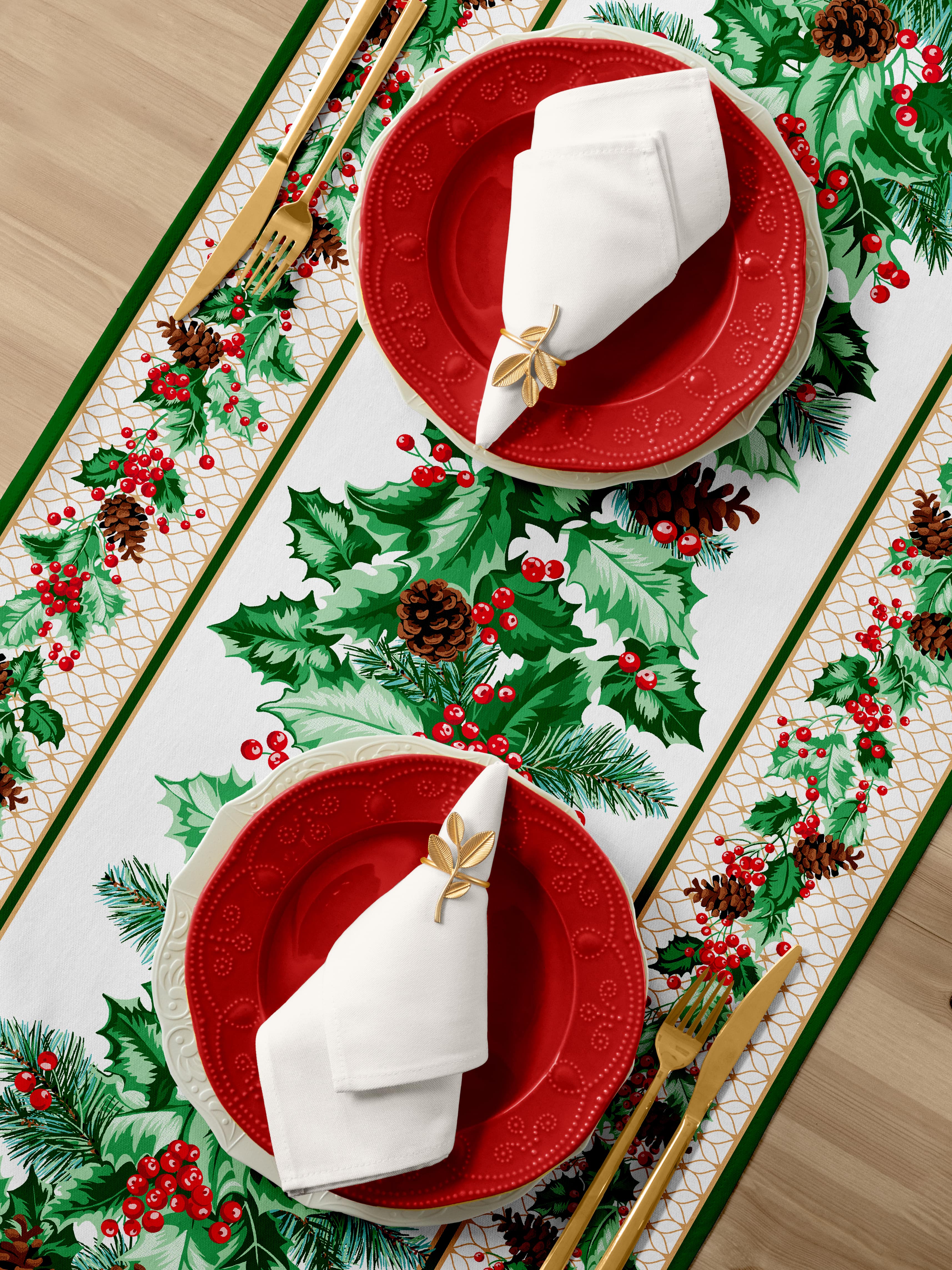 Скатерть-дорожка Mia Cara Волшебный праздник 1