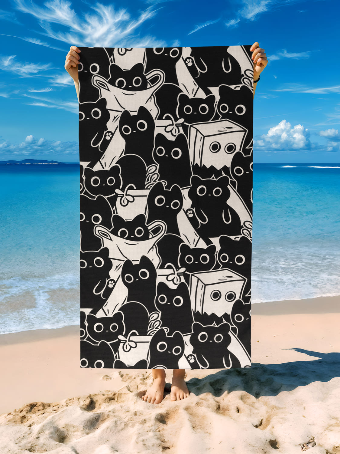 Полотенце Crazy Getup Catbox 0