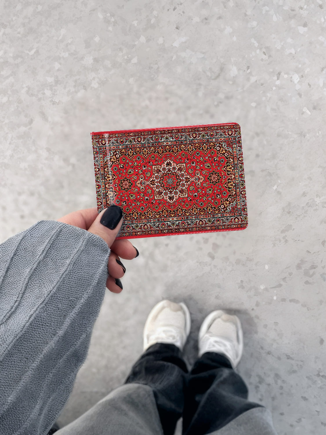 Обложка на студенческий Crazy Getup Ковер 1