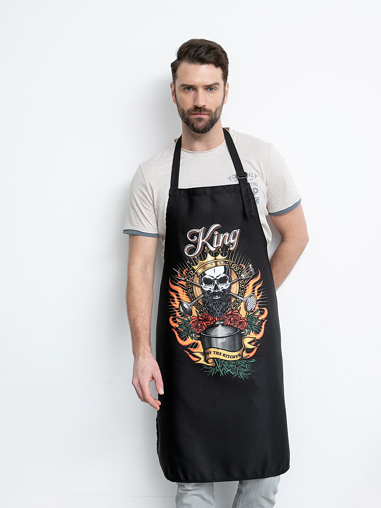 Фартук Унисон King of the kitchen 0
