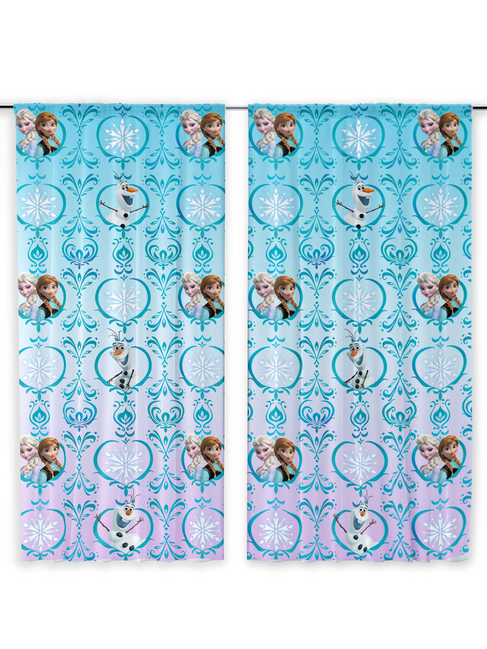 Комплект шторы + тюль "Холодное сердце", Непоседа 2