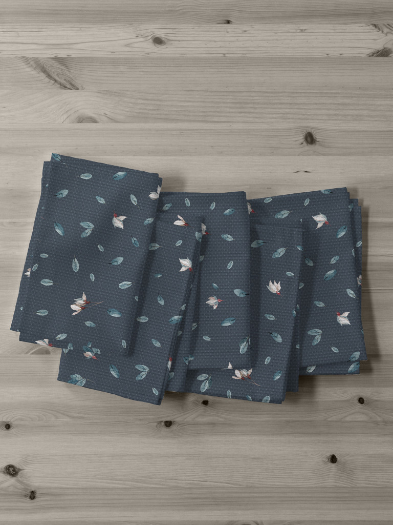 Комплект вафельных полотенец "Magnolia", Унисон 3