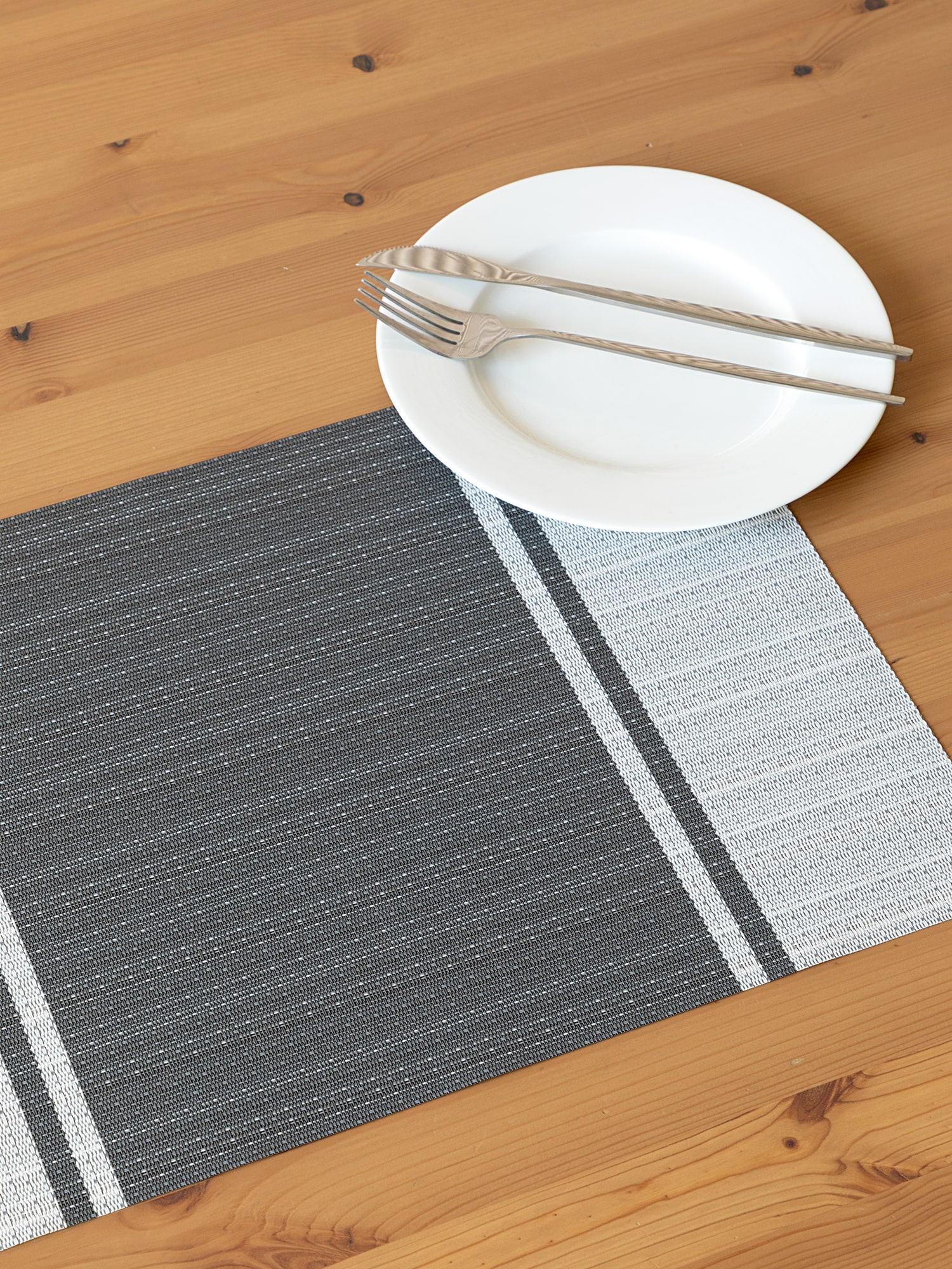 Комплект плейсматов плетеных  "Унисон" Classic stripe 45х30 (4 шт.) 1