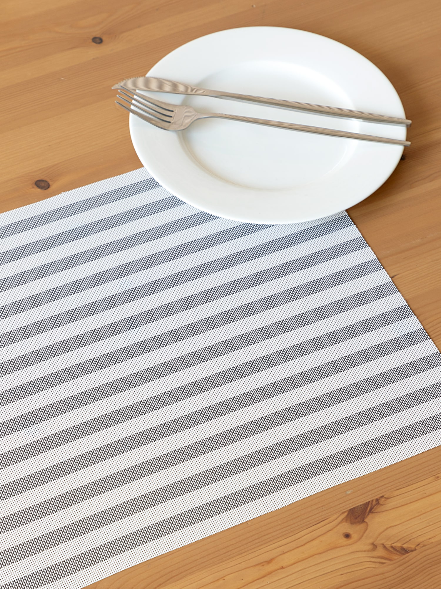 Комплект плейсматов плетеных 45х30 (4 шт.) "Унисон" Basic stripe denim 45х30 (4 шт.) 3