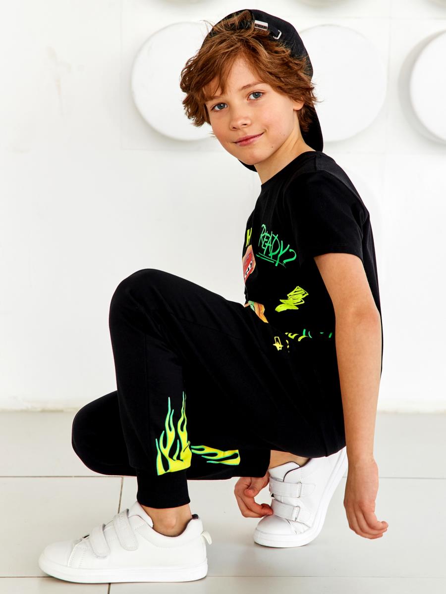 Брюки GAME BOY Черный, Juno 1