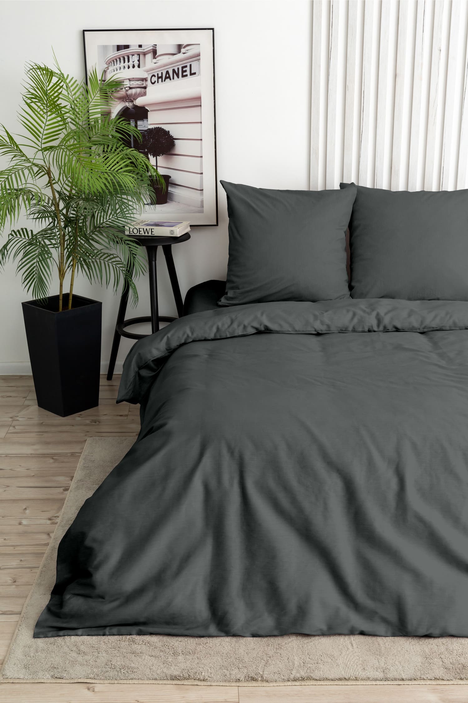 Постельное бельё Флоранс Графит 4