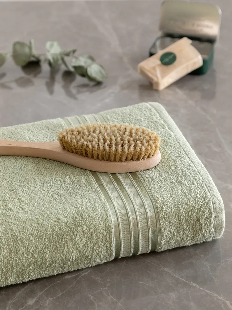 Полотенце махровое "Элегант", фисташковый, Унисон 0