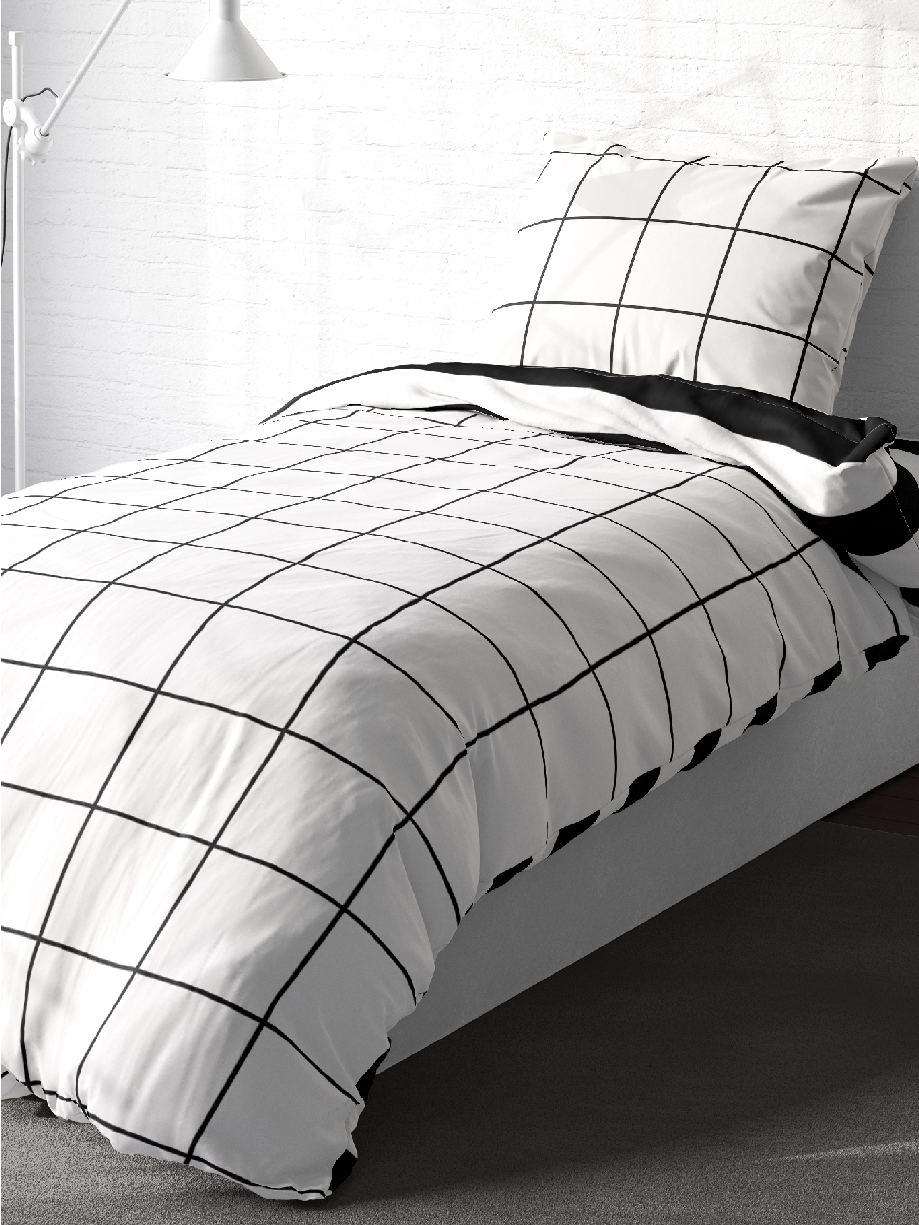 Постельное белье для подростков "Grid paper", Crazy Getup 1