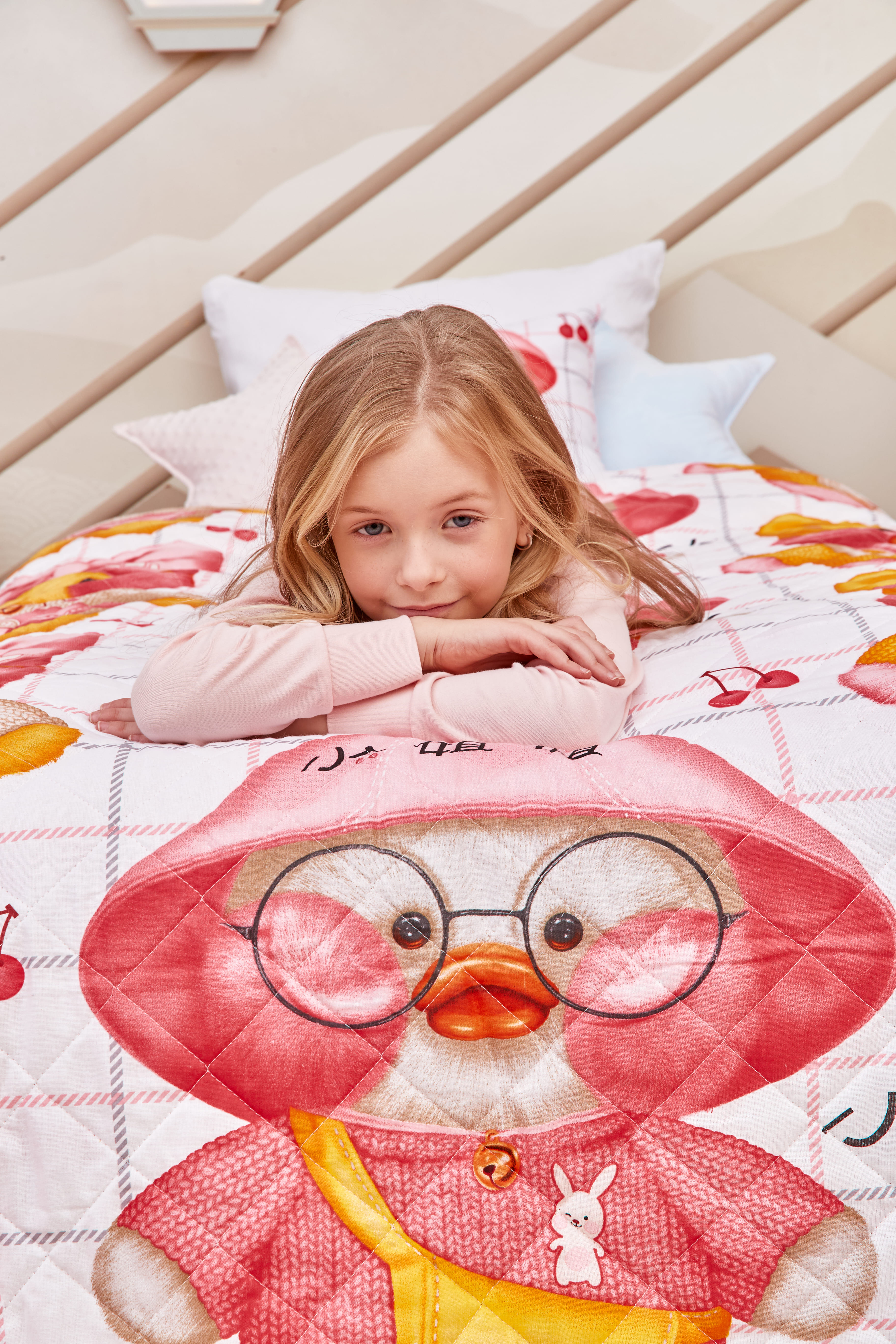 Покрывало стеганое "Уточка Lalafanfan", Juno 3