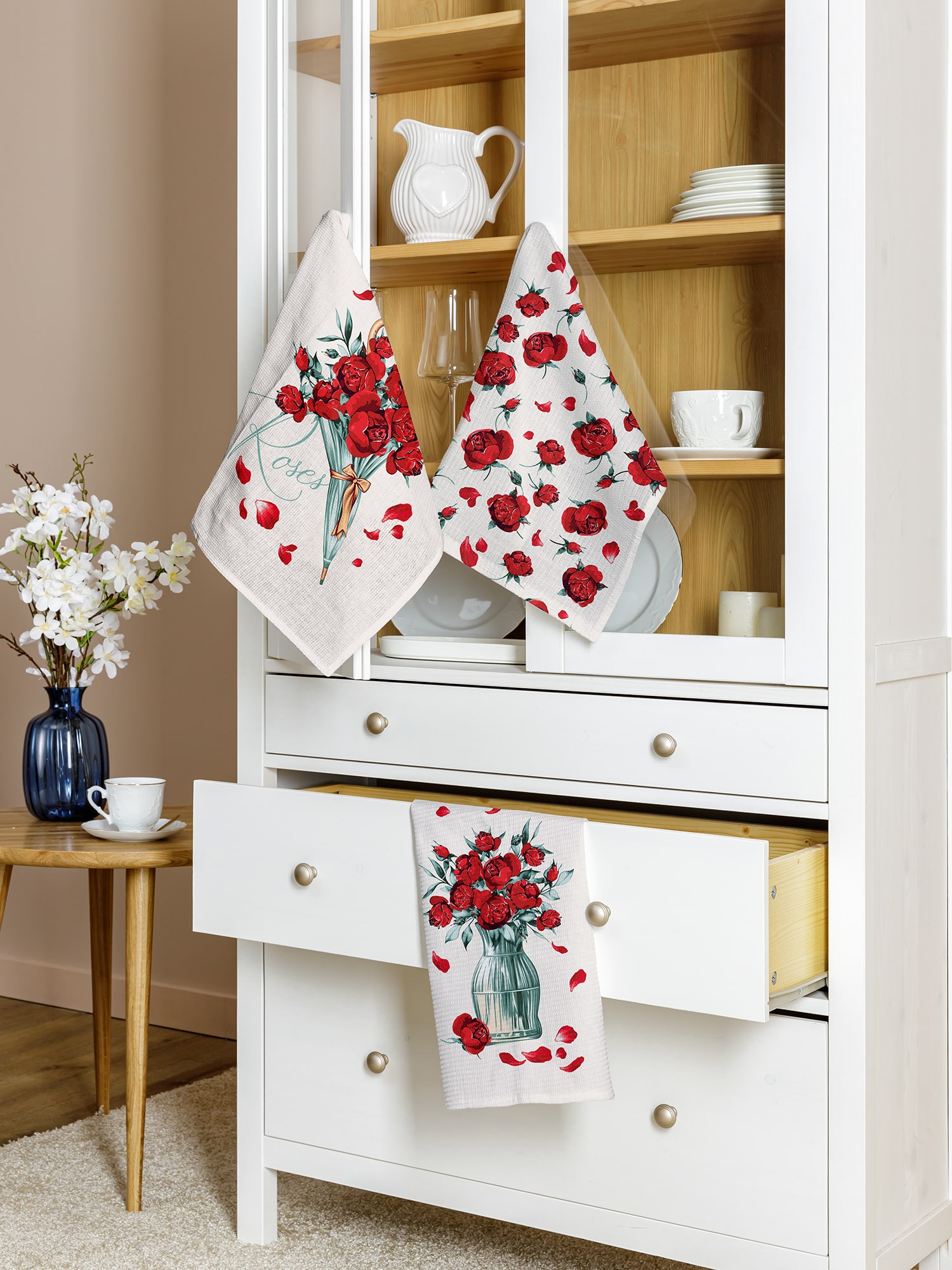 Комплект полотенец Mia Cara Roses 2