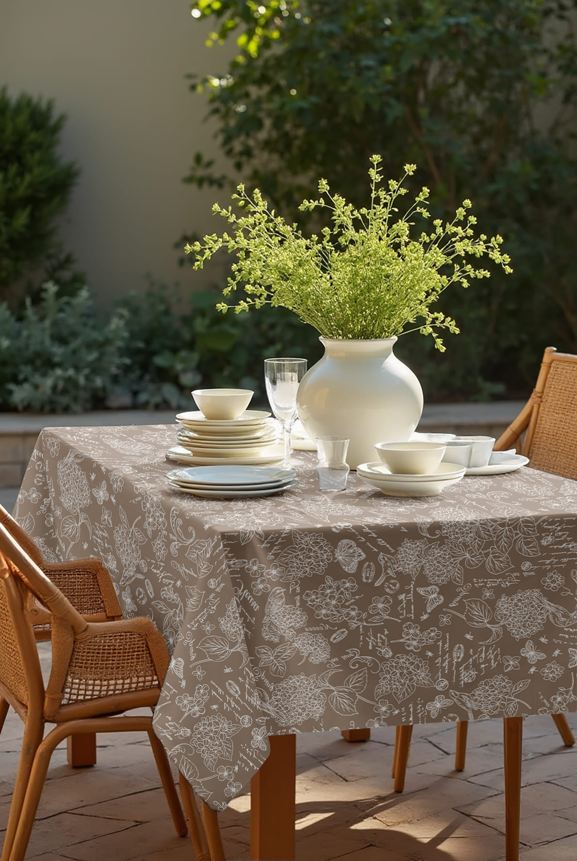 Скатерть Mia Cara Жозефина коричневый 0