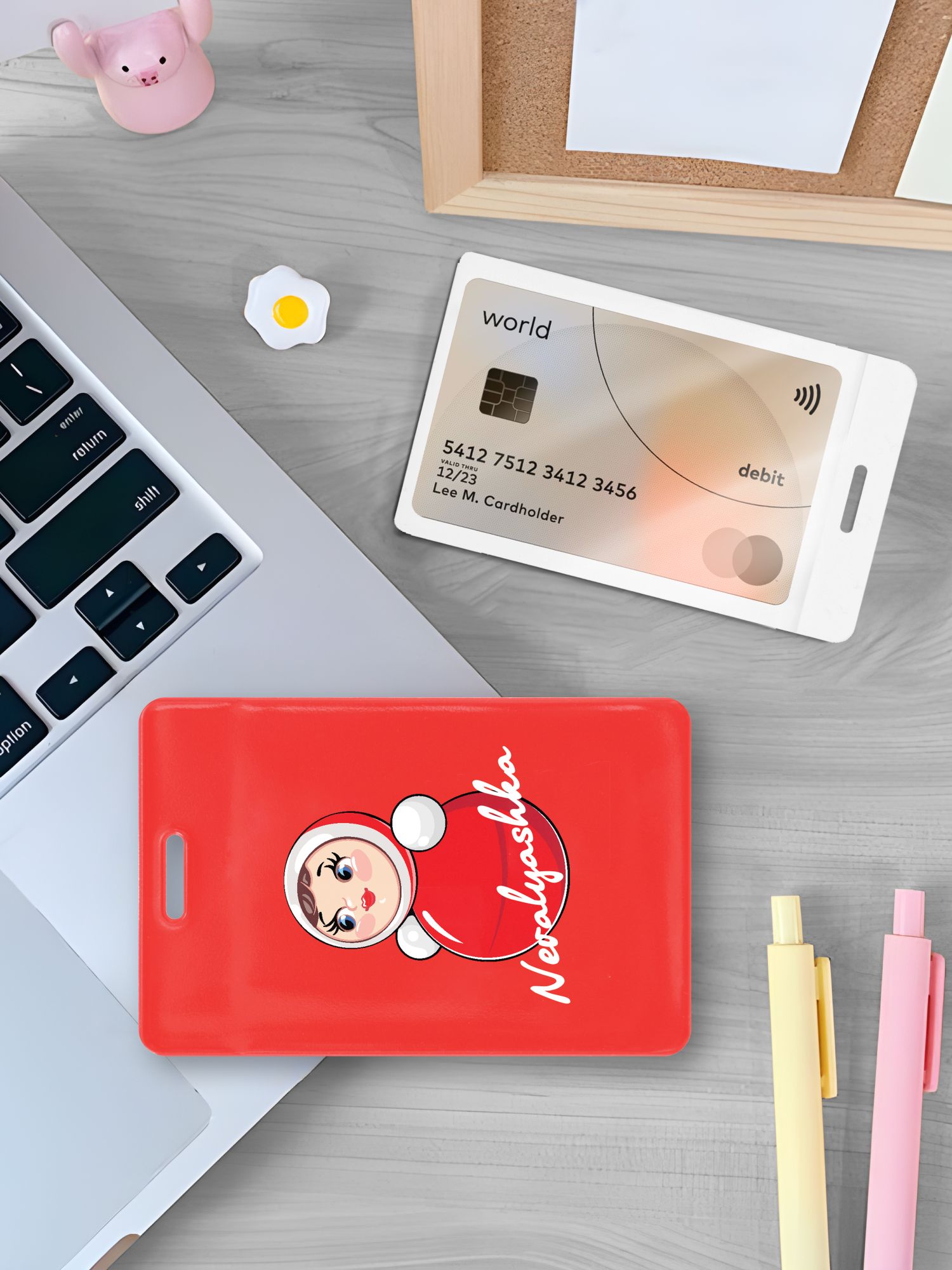 Чехол для карт Crazy Getup Неваляшка 1