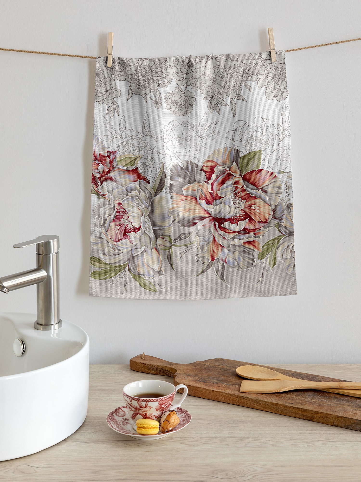 Комплект полотенец Mia Cara Пион 0