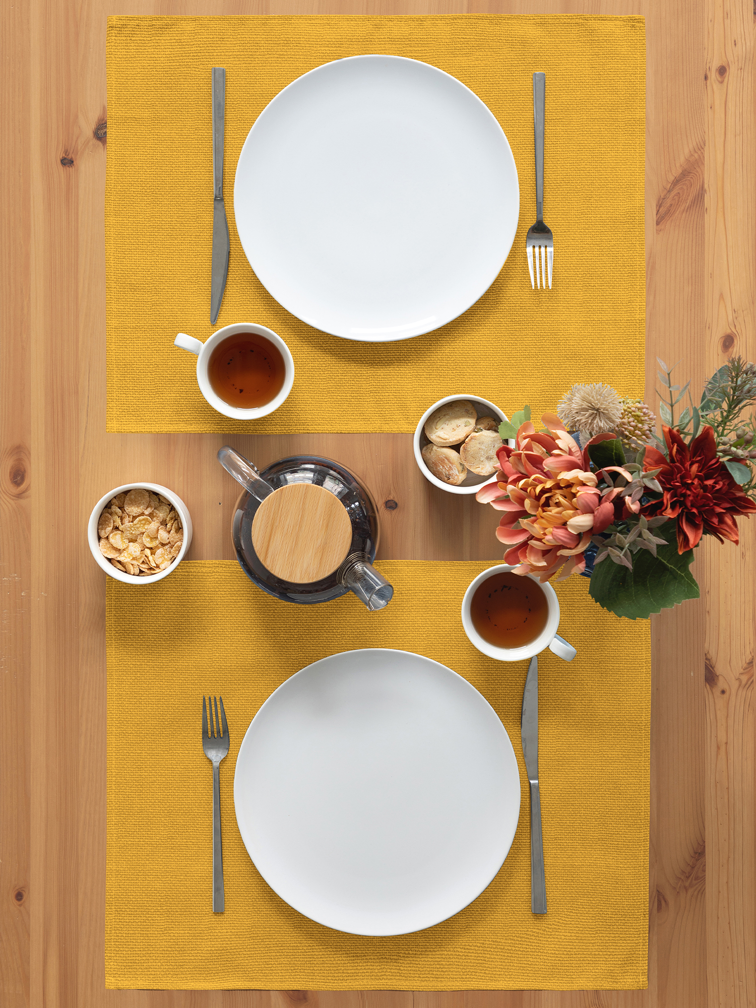 Комплект сервировочных салфеток "Basic", Унисон 2