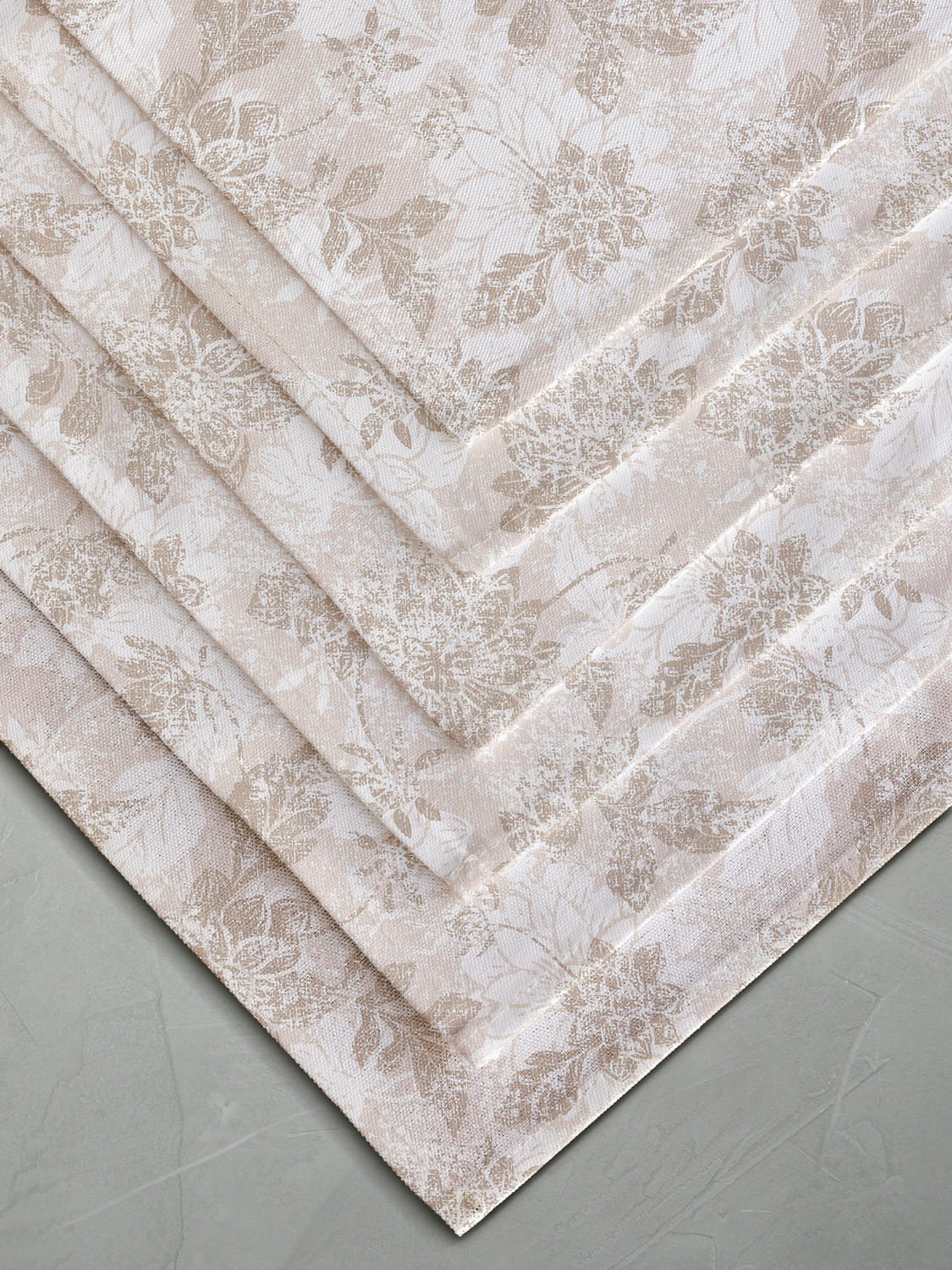 Комплект салфеток Унисон Бежевый жаккард 1