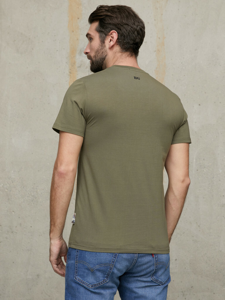 Футболка Safari темно-оливковый, BeGood 4