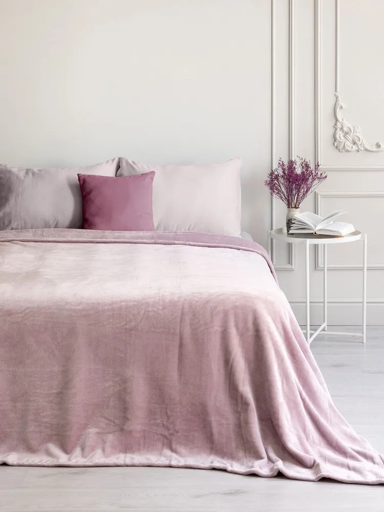 Плед Mia Cara Тезоро пудра 0