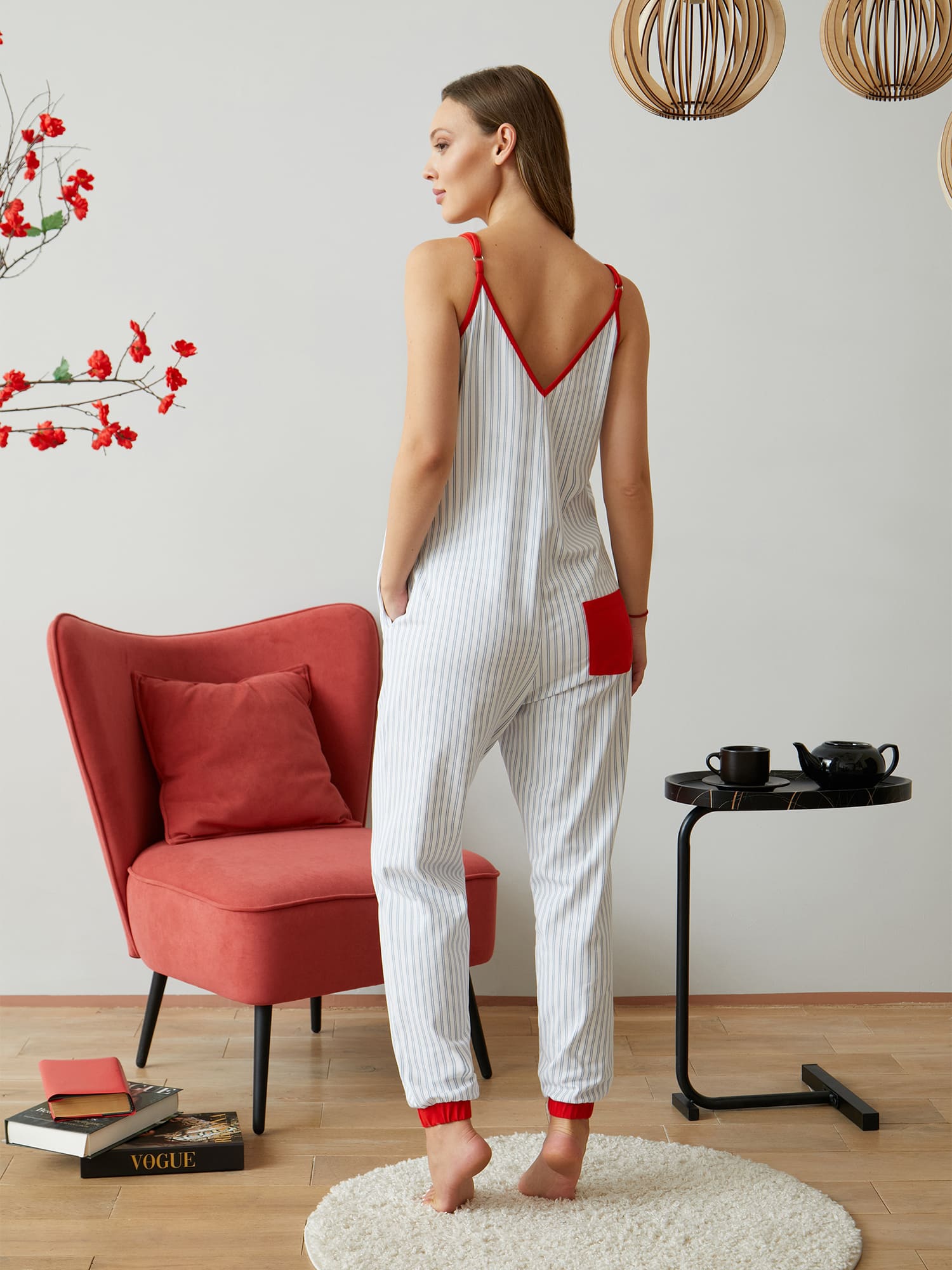 Комбинезон Mia Cara Голубая полоска 1