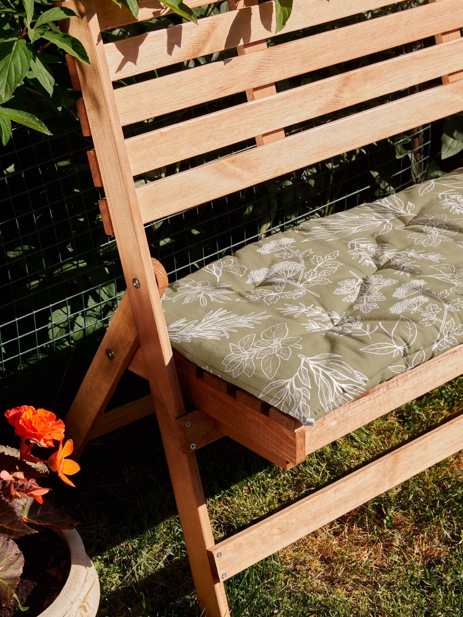 Подушка на скамью Унисон Herbarium 2