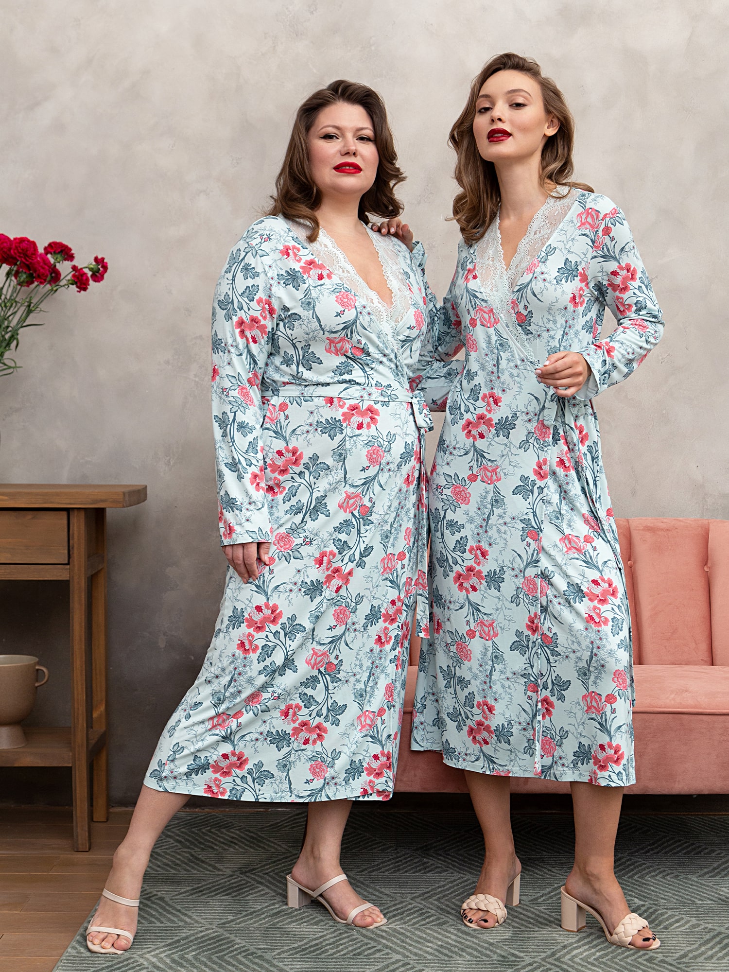 Халат Mia Cara Пионы 3