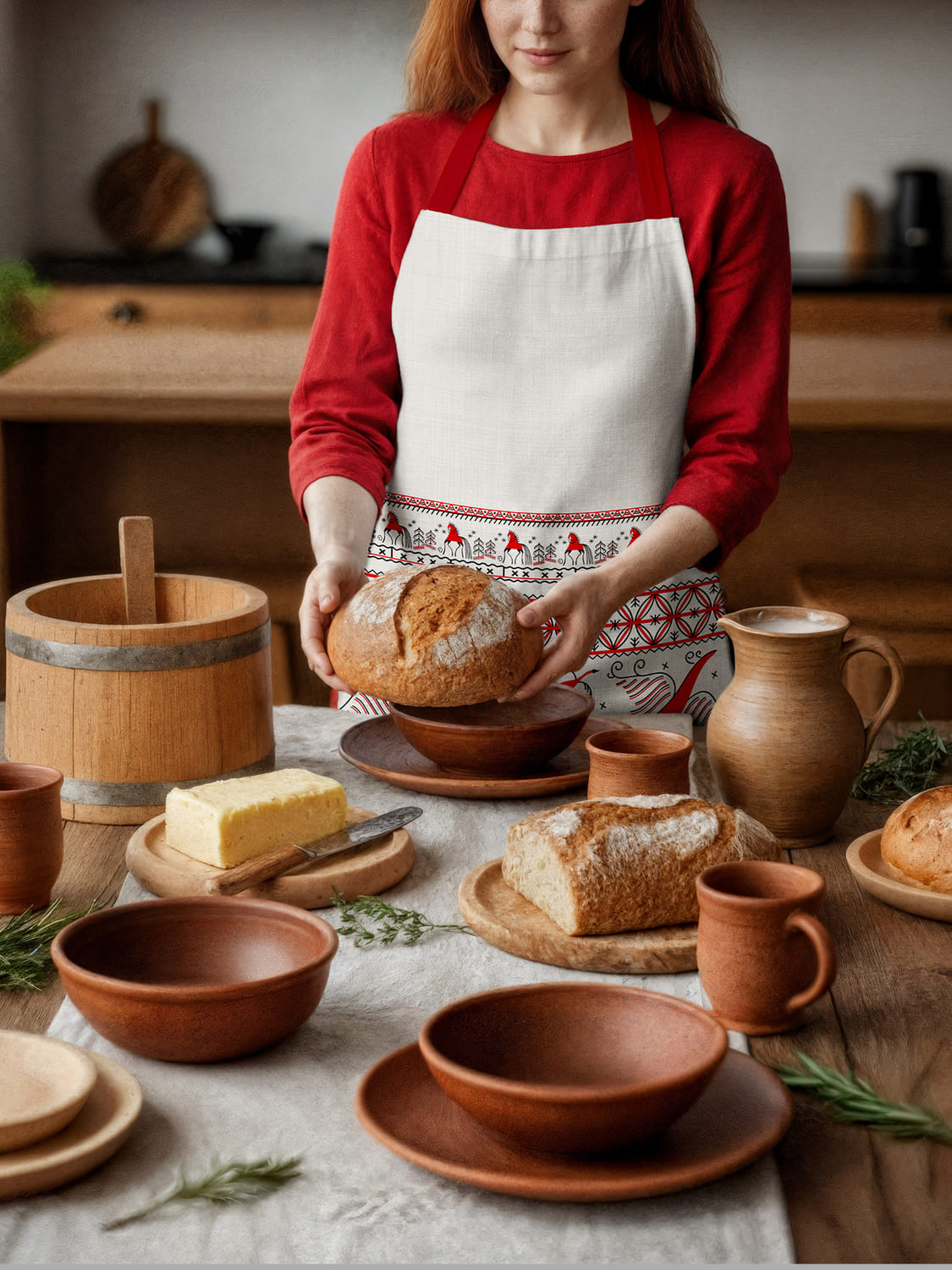 Фартук Унисон Мезенская 1