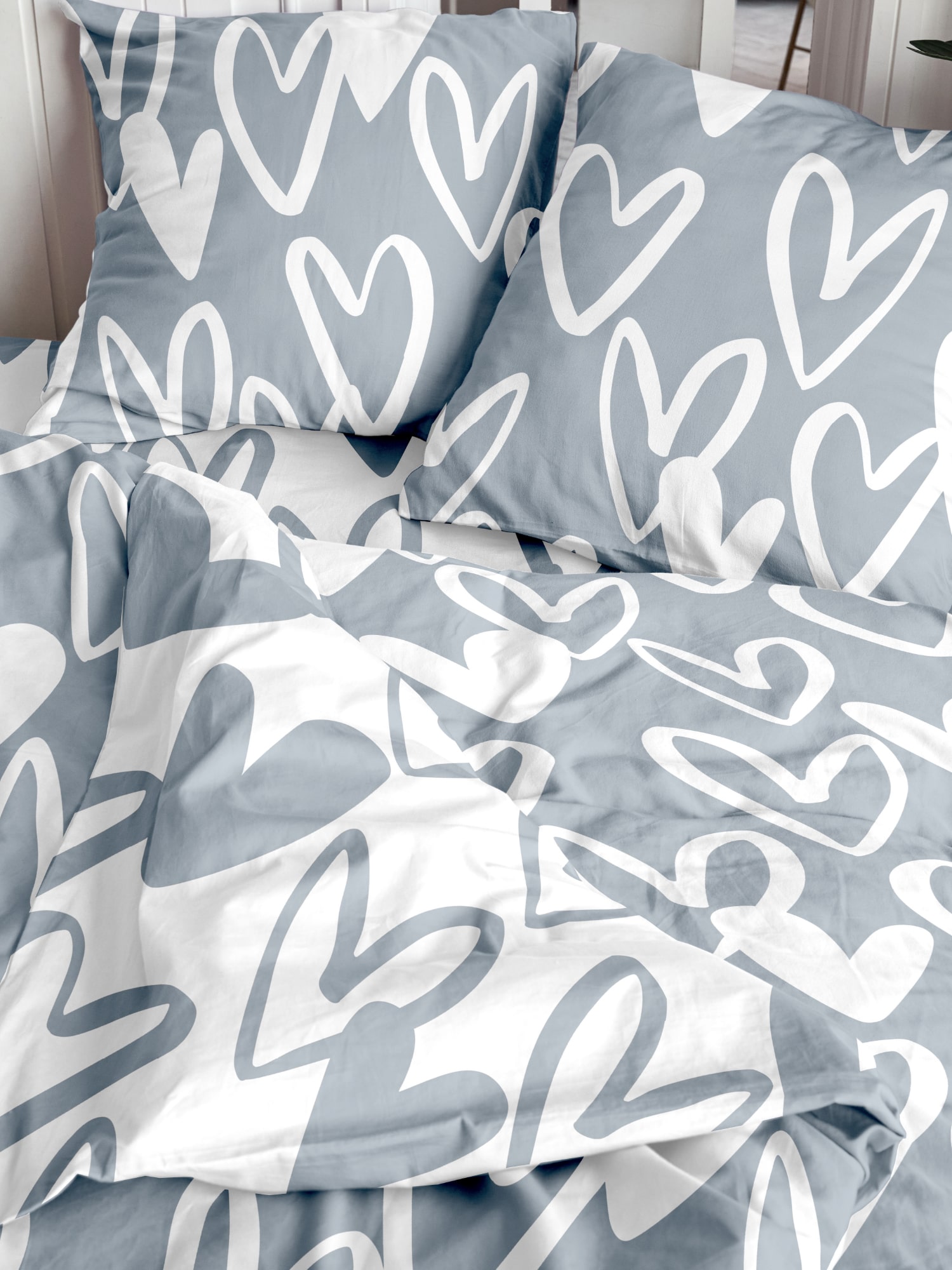 Постельное бельё Унисон Hearts 2
