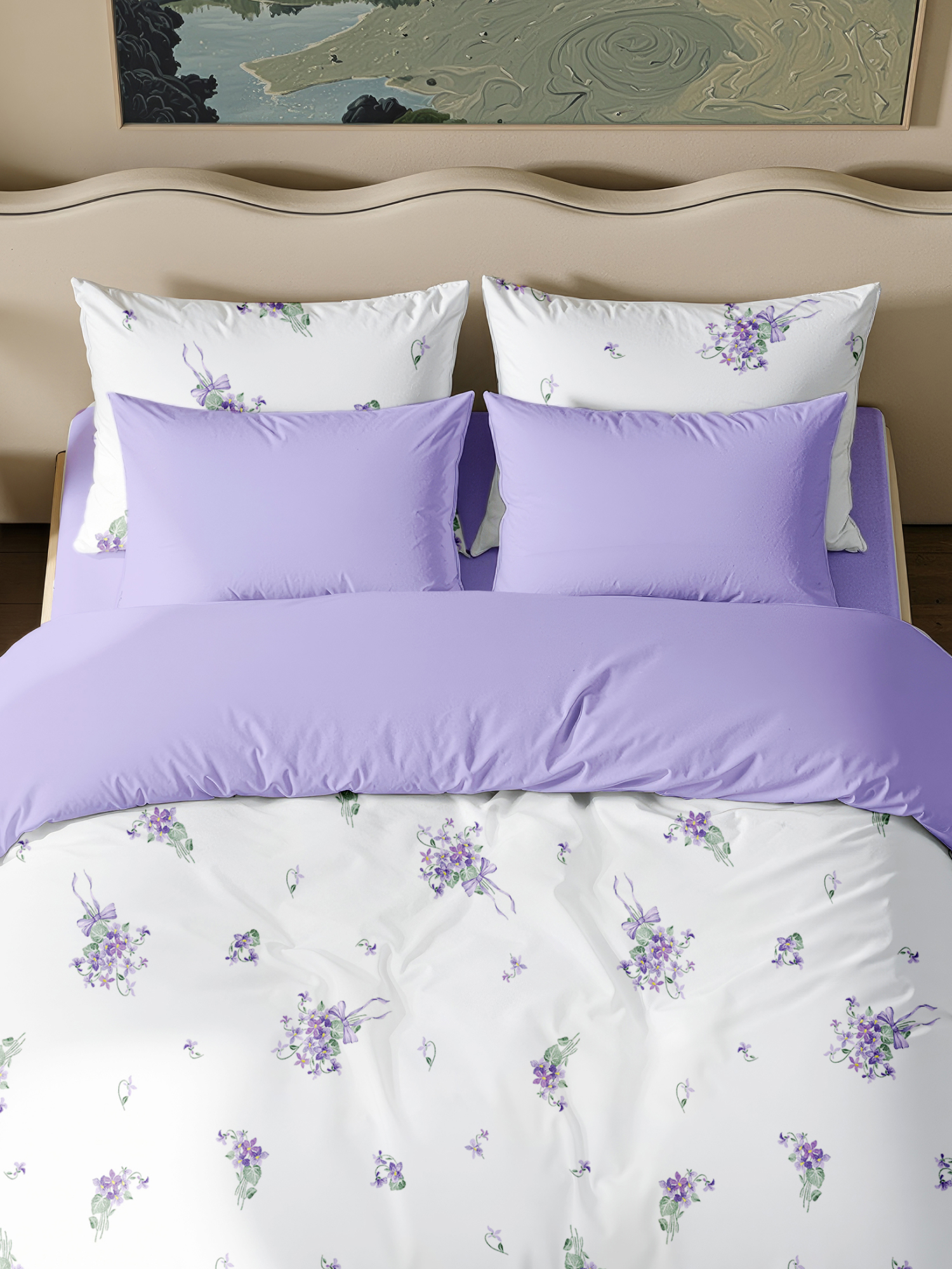 Постельное бельё Унисон Lavender 2