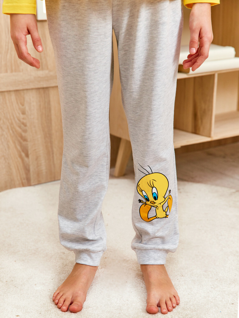 Пижама Looney Tunes Серый меланж, Juno 4