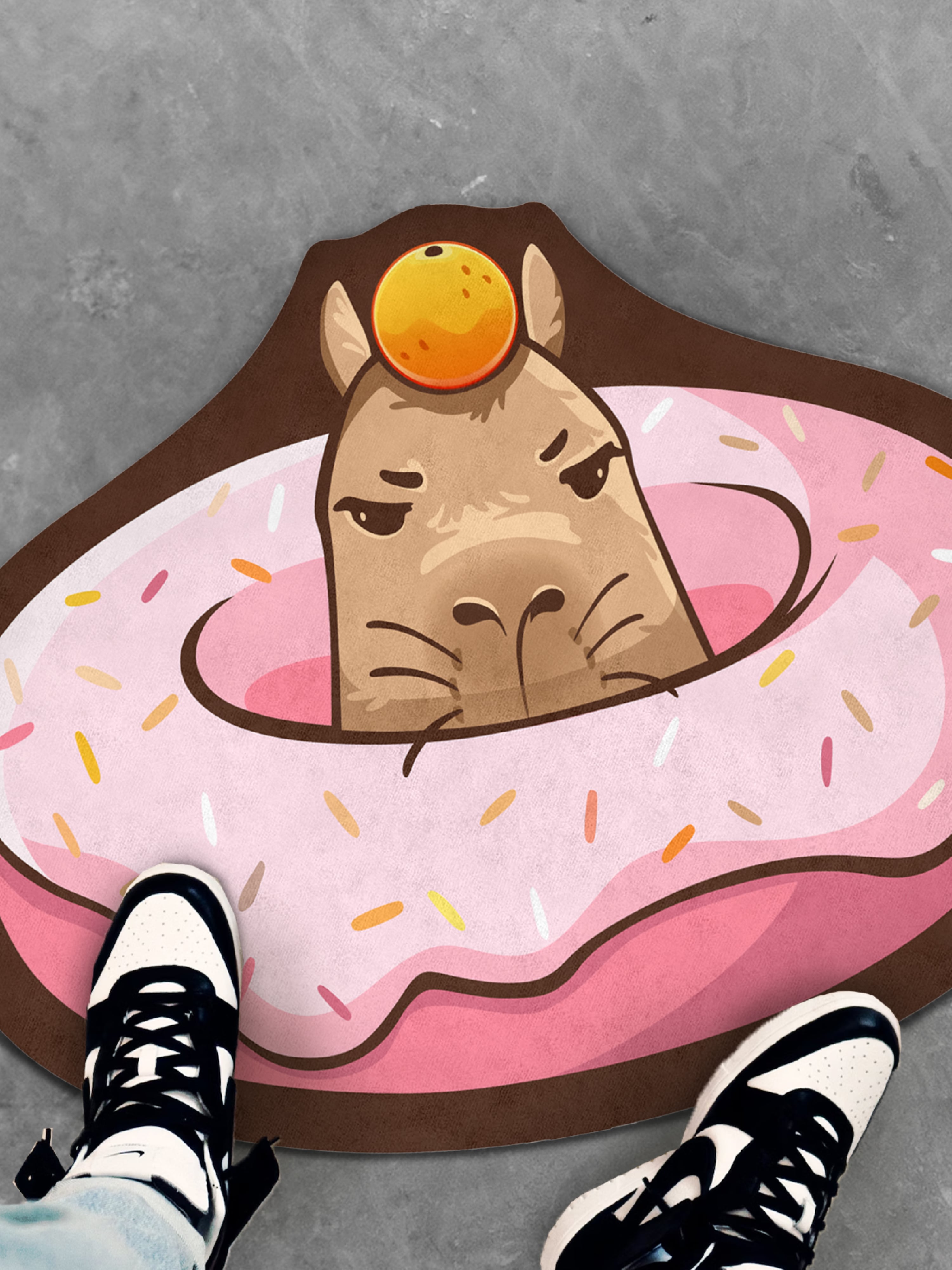 Коврик Crazy Getup Capybara 0