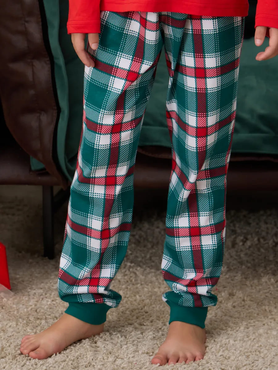 Пижама Juno Клетка 2