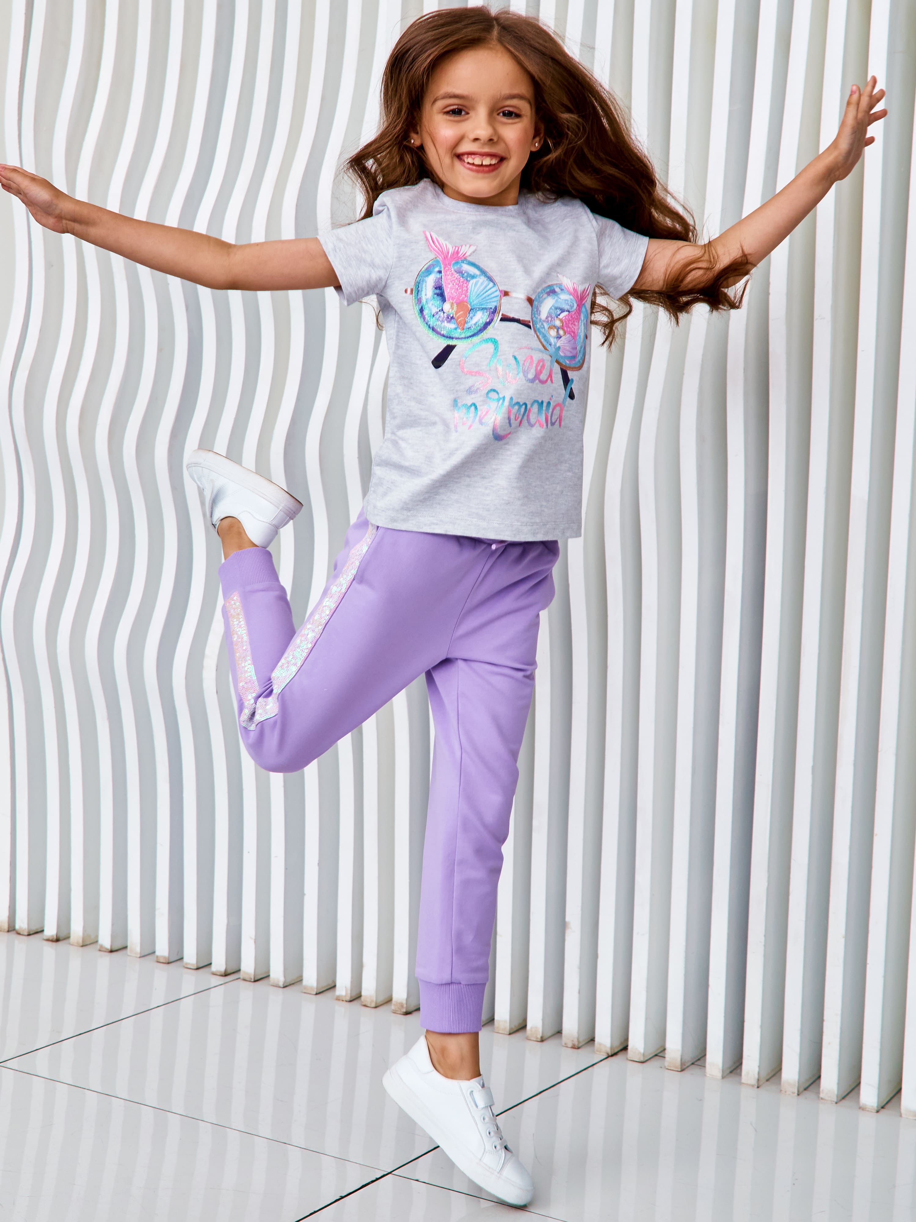 Брюки MERMAID Сиреневый, Juno 3