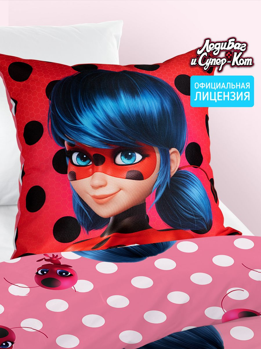 Подушка декоративная Непоседа Леди Баг 0