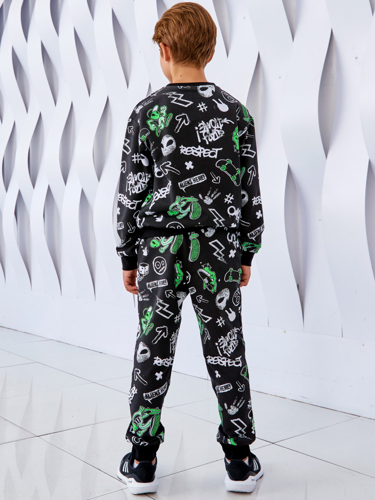 Брюки "MAKE CONTACT", черный, Juno 2