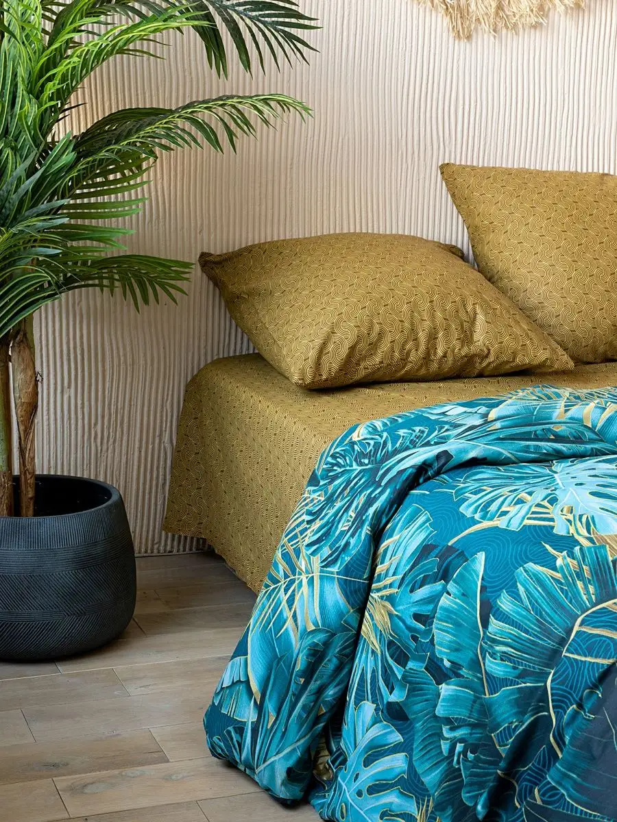 Постельное бельё Флоранс Тропические листья 2