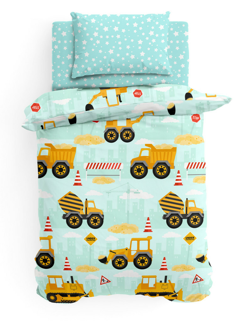 Постельное белье Строительный транспорт, Juno 1