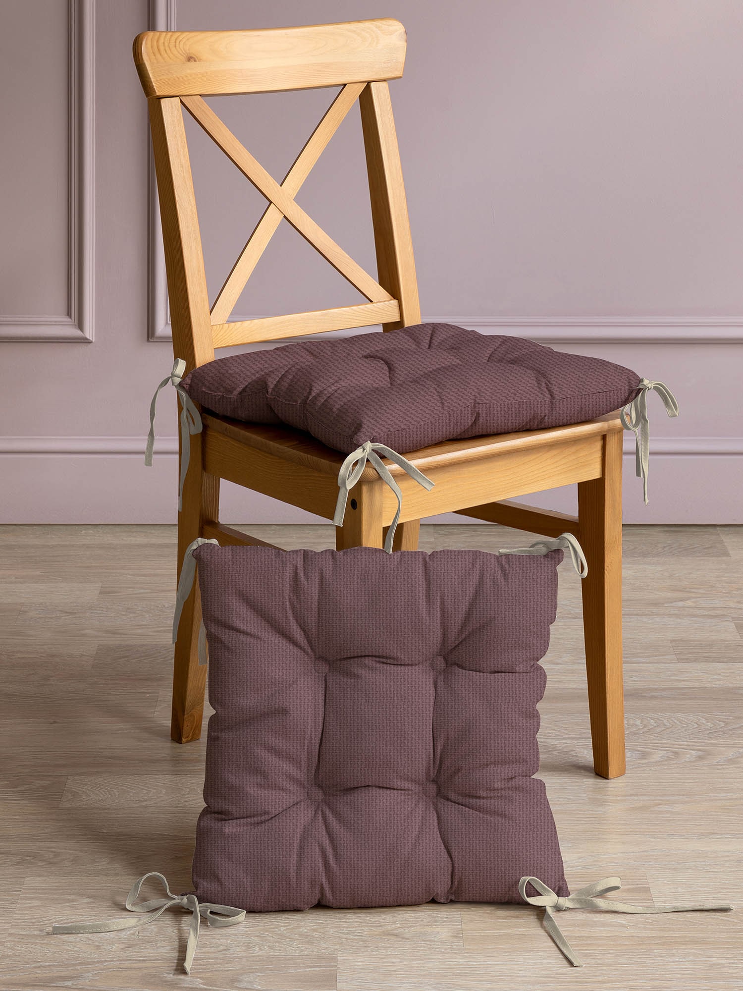 Комплект подушек на стул Унисон Basic 0