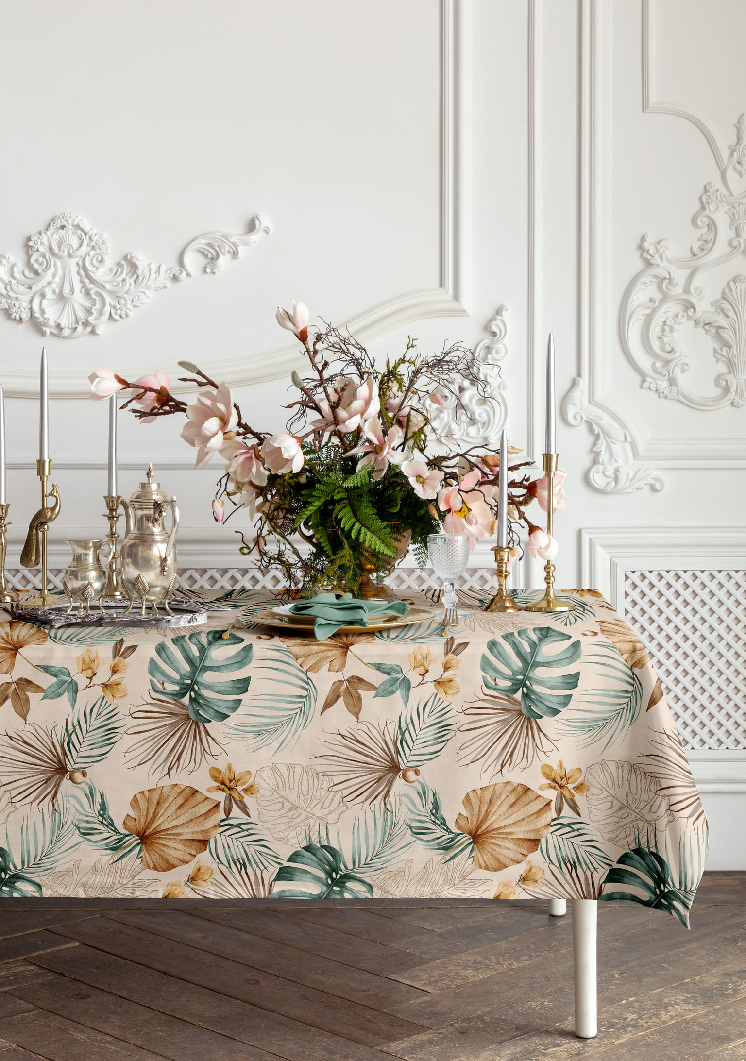 Скатерть Mia Cara Тропическая пальма 2