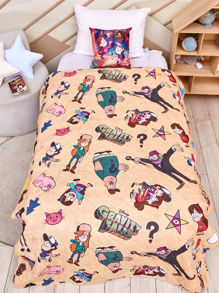 Покрывало стеганое "Гравити Фолз", Непоседа 3