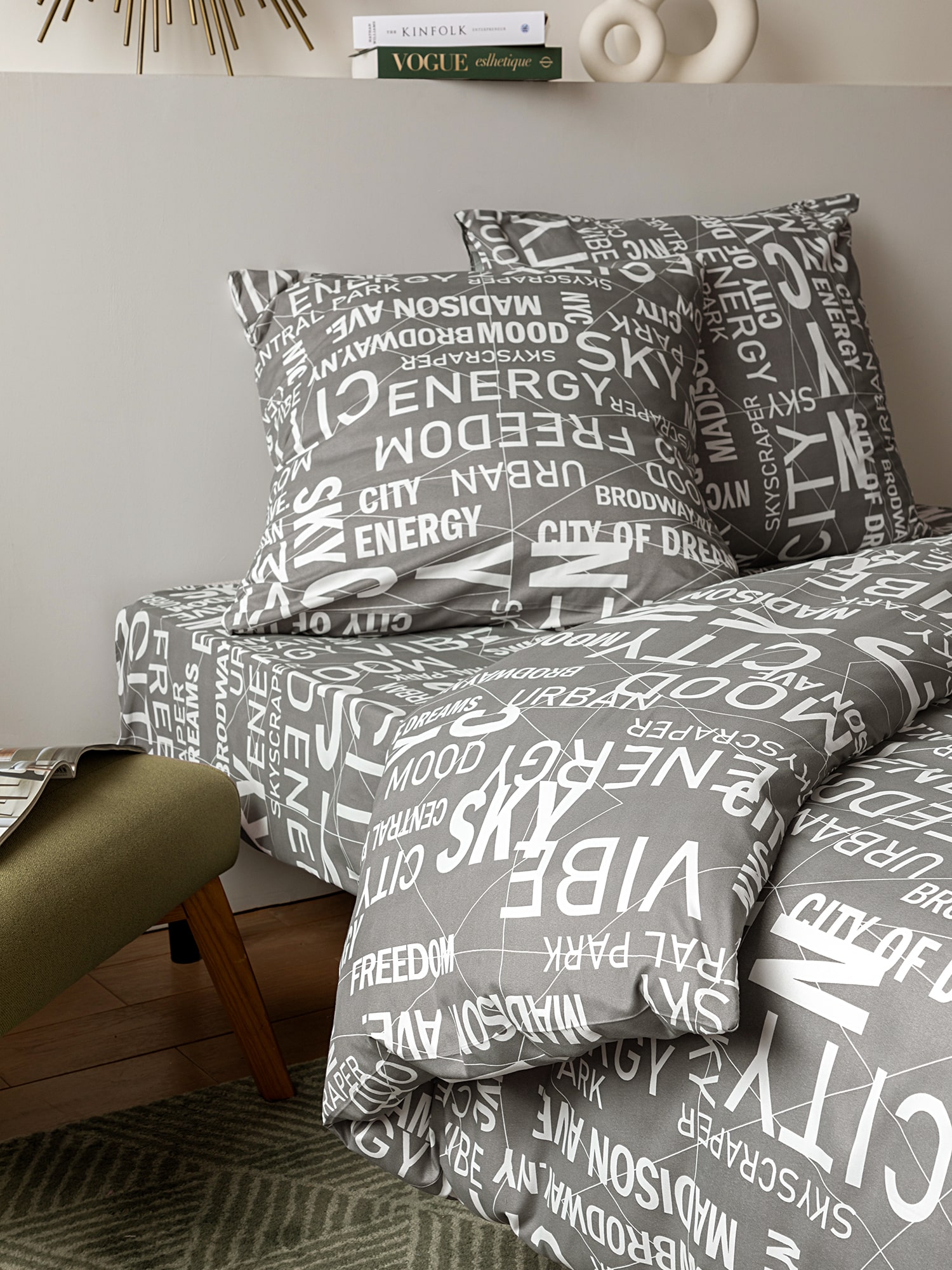 Постельное бельё Унисон Voices 1