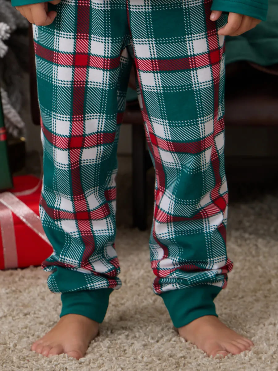 Пижама Juno Клетка 3