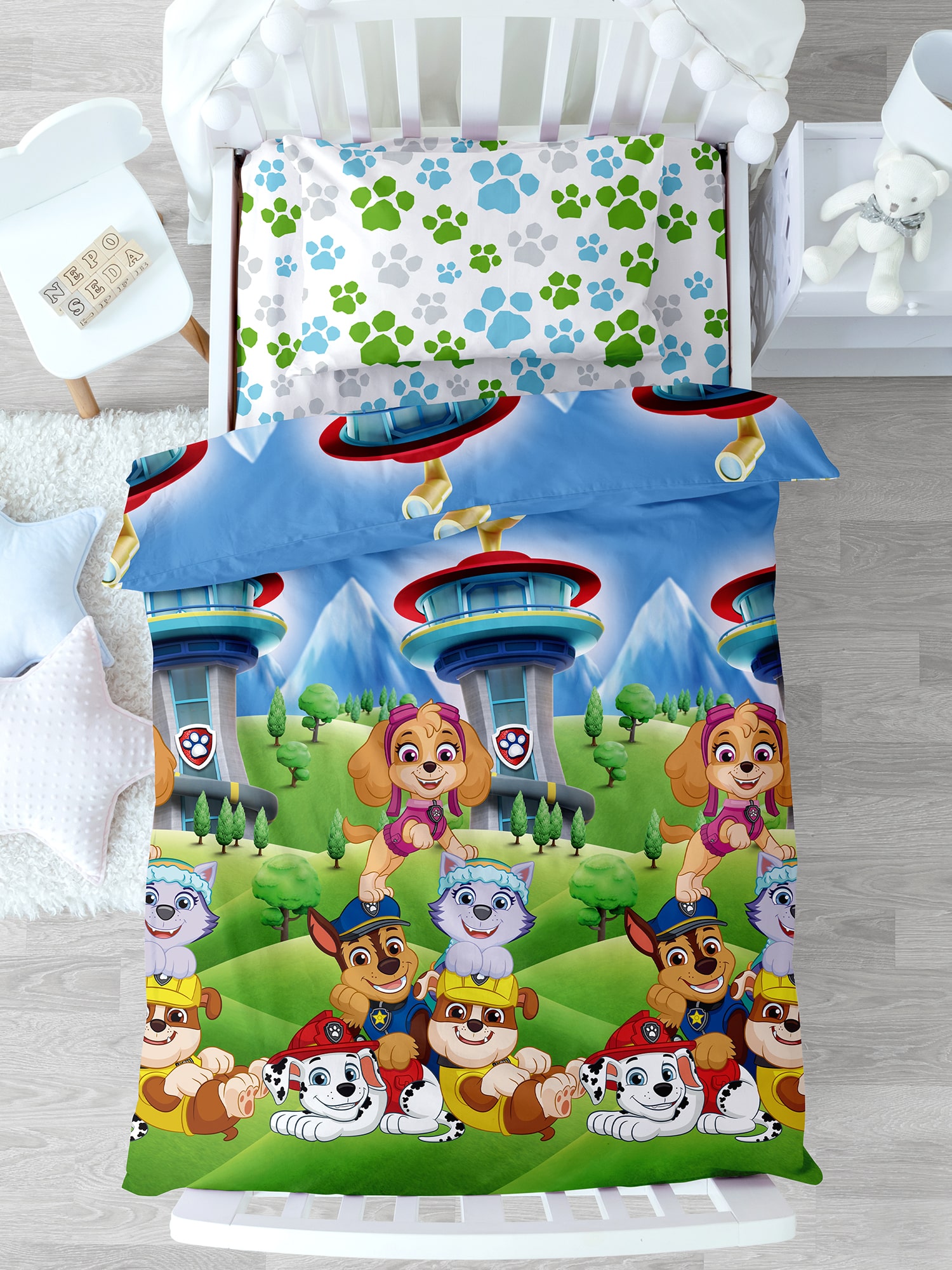 Постельное бельё Непоседа База спасателей 2