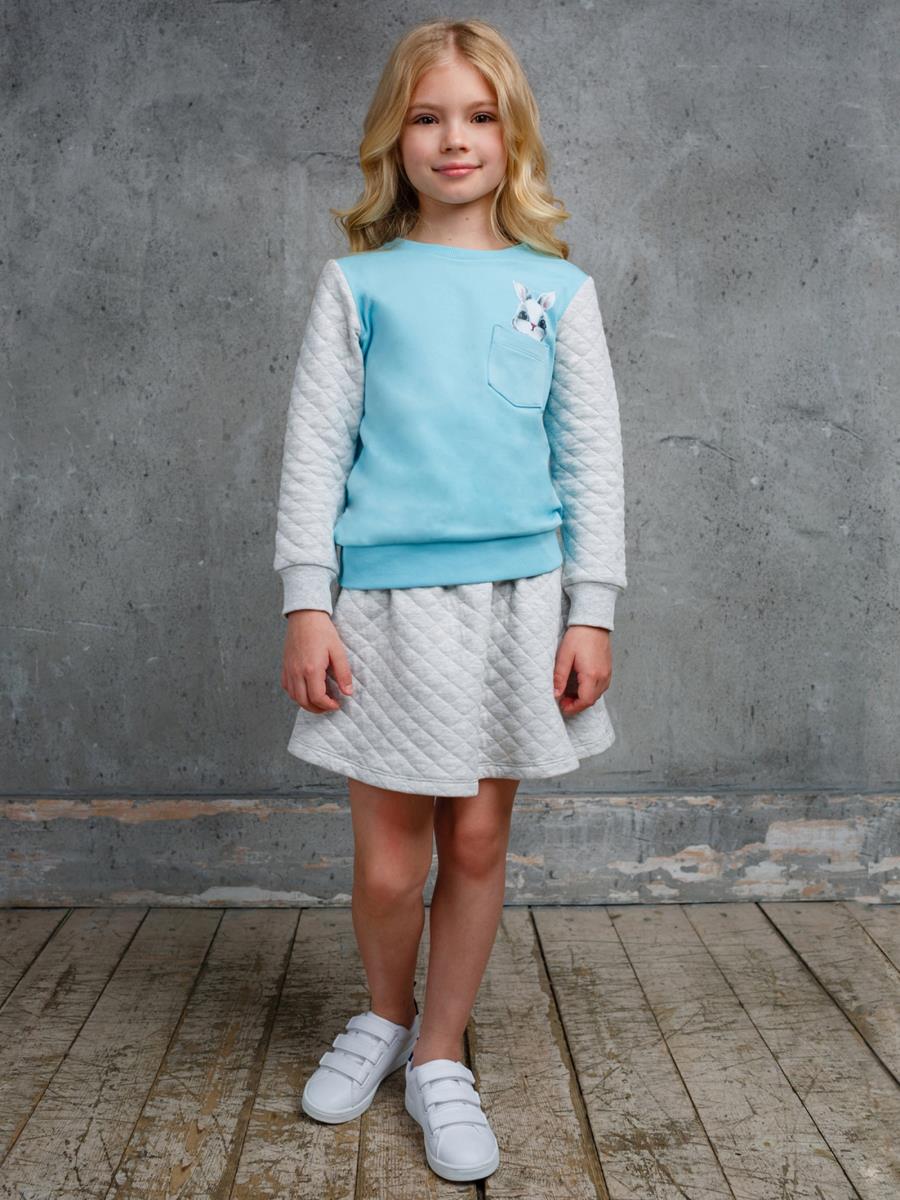 Юбка Cute Серый меланж, Juno 0