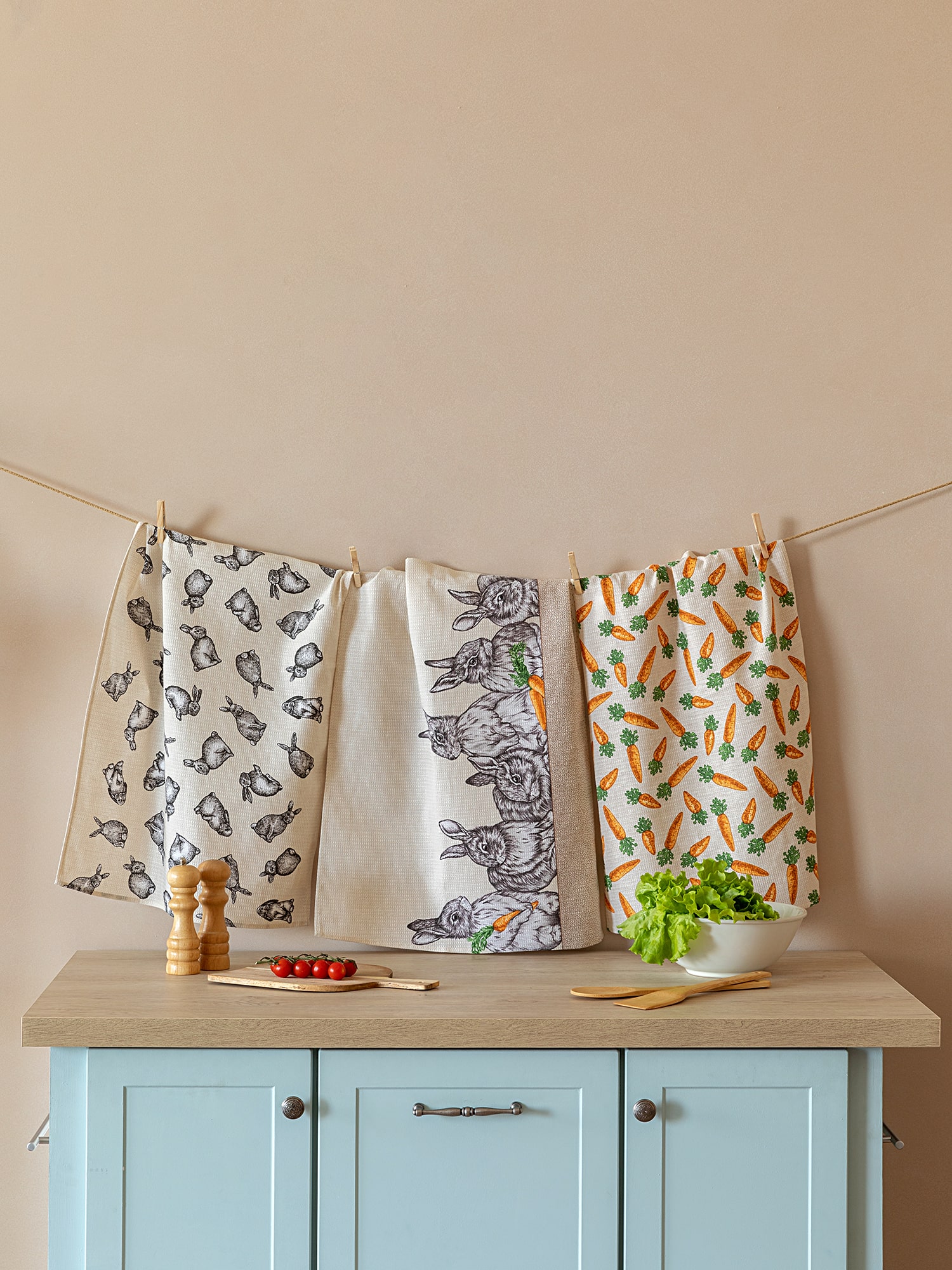 Комплект полотенец Унисон Rabbit valley 0