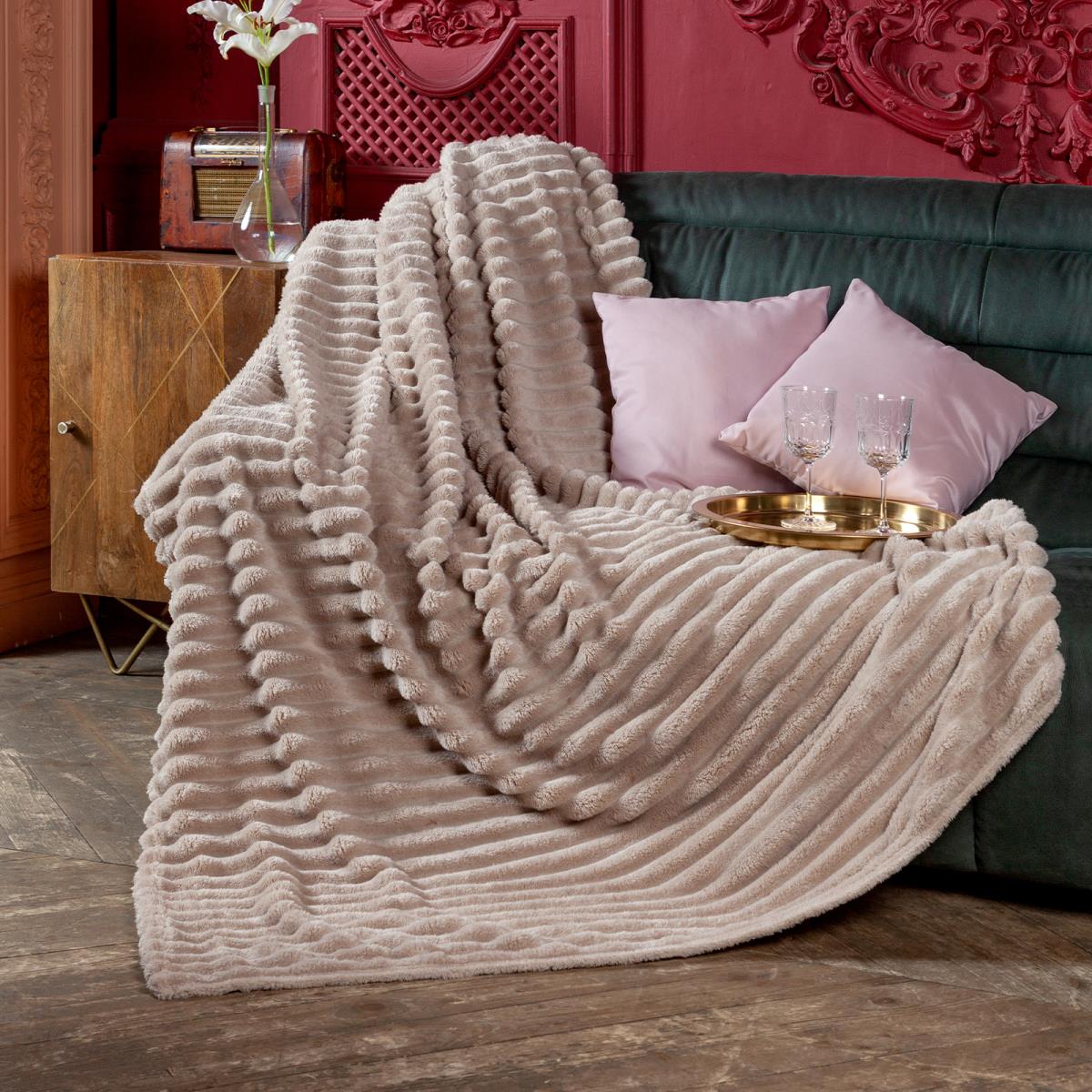 Плед Унисон Cappuccino 1