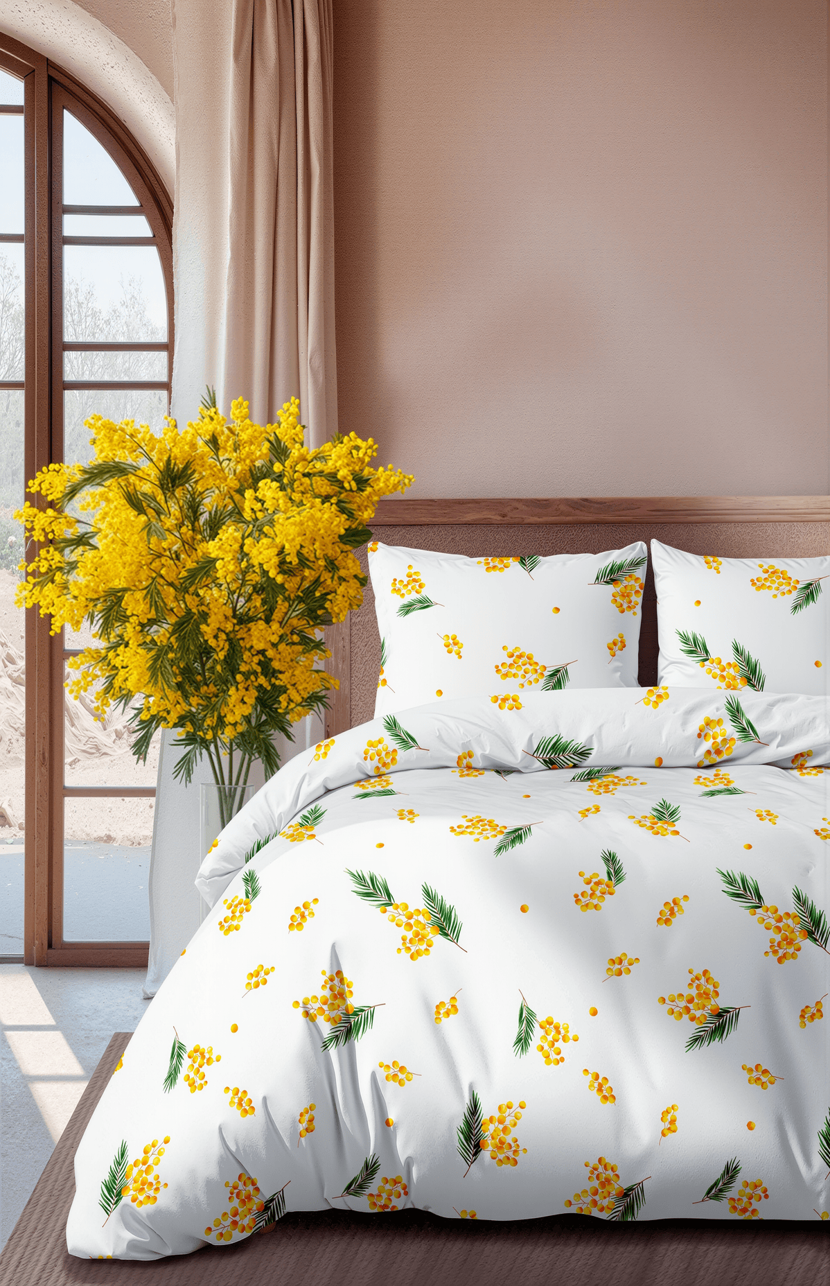 Постельное бельё Унисон Мимоза 4