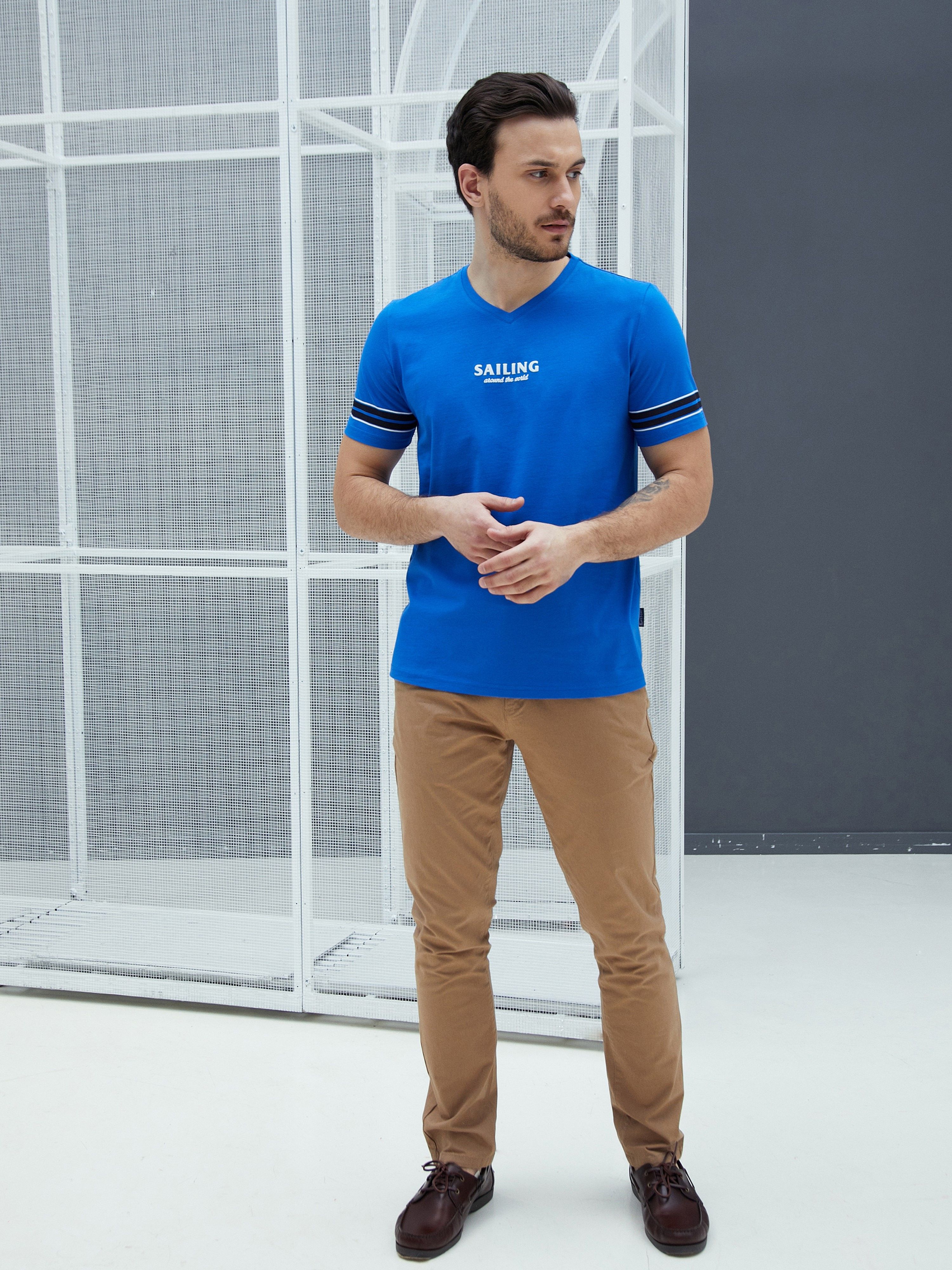 Футболка "SeaBreeze", синий, BeGood 1