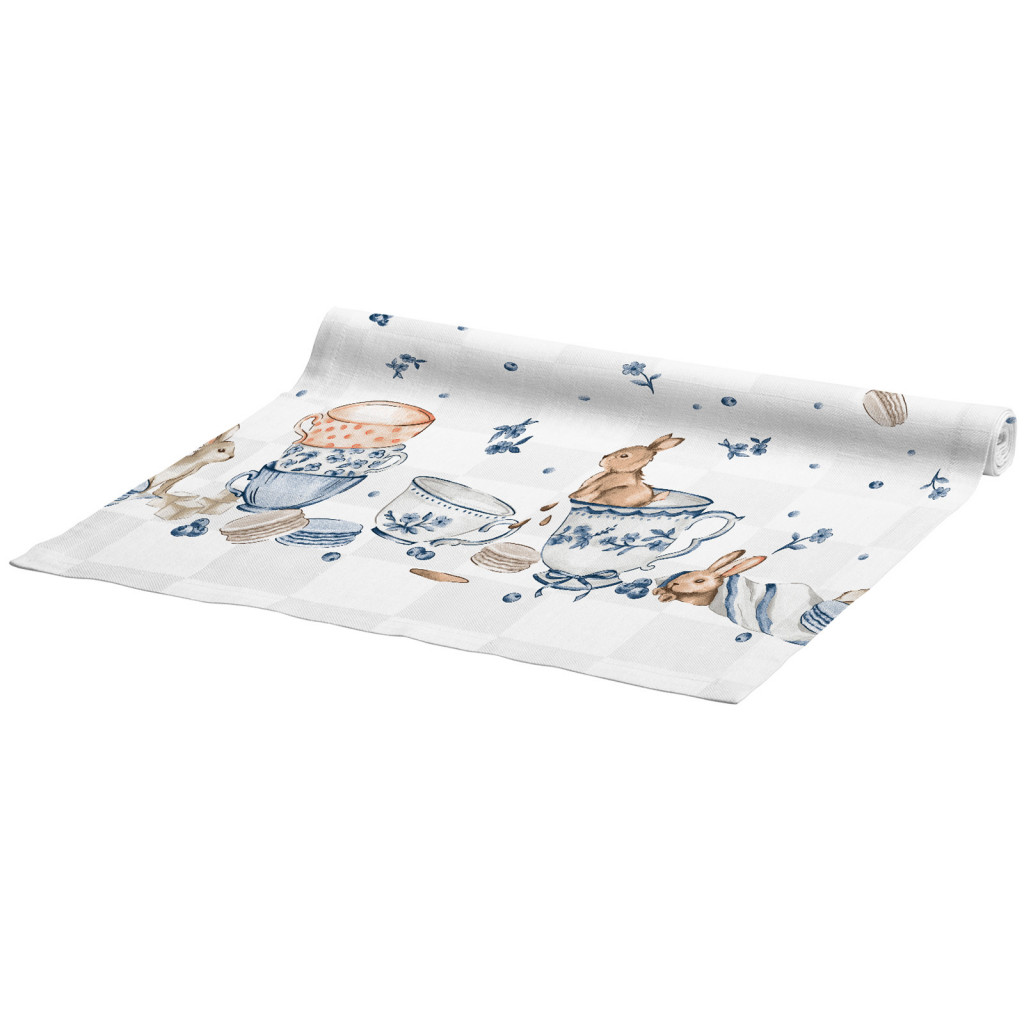 Скатерть-дорожка "Зайчики", Mia Cara 2