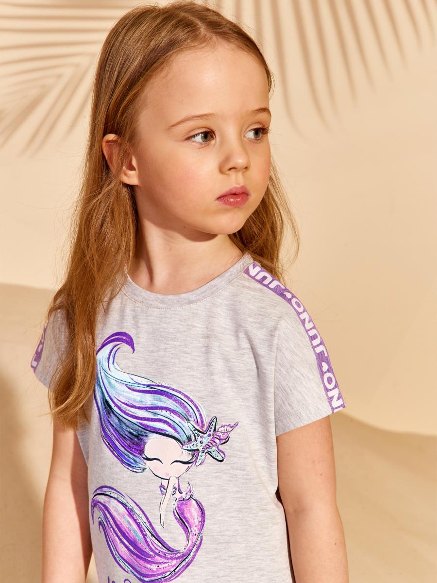 

Платье MERMAID Серый меланж